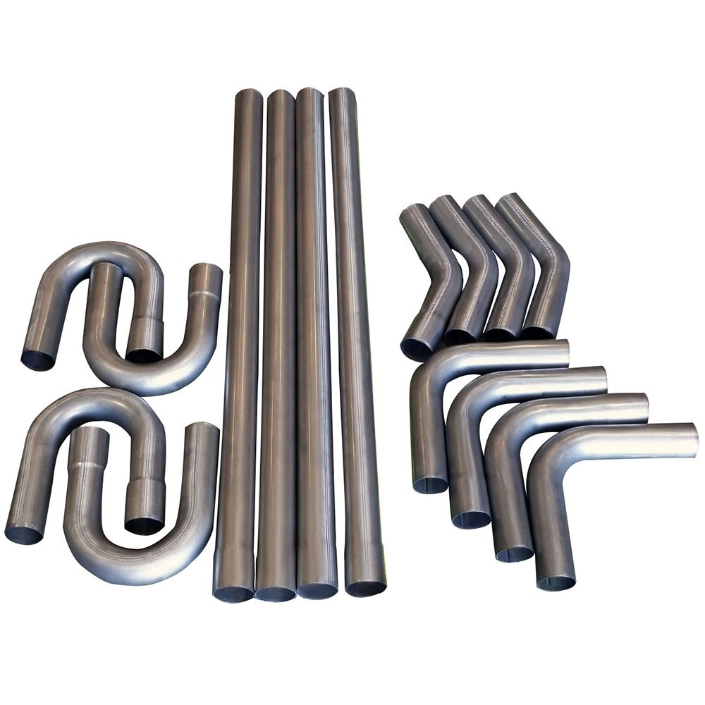 1/2 - 8 Inch 304 Stainless Steel Mandrel Bend 45 Degree Elbow Tubing Exhaust